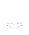 Mykita Cat Square Frame Glasses In White
