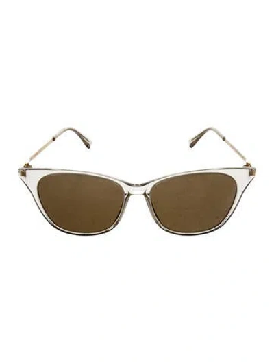Pre-owned Mykita Cat-eye Sunglasses In Gold