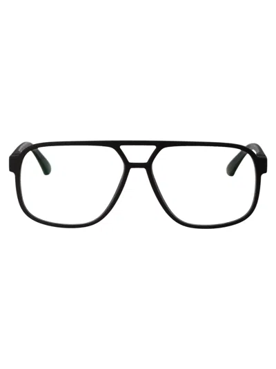 Mykita Concord Glasses In 354 Md1 Pitch Black Clear