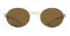 Mykita Dada051 Shiny Silver In Brown