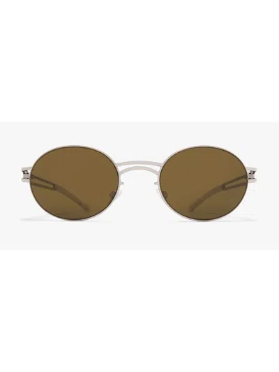 Mykita Dada Sunglasses In Silver
