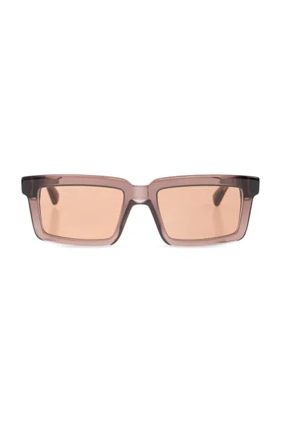 Mykita Rectangle-frame Sunglasses In Brown