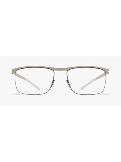 Mykita Darcy Eyewear In Matte Silver/black Cl