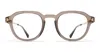 Mykita Elbert - Clear Ash / Champagne Gold Rx Glasses In Brown