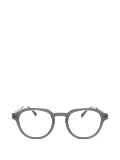 Mykita Elbert Geometric-frame Glasses In Gray