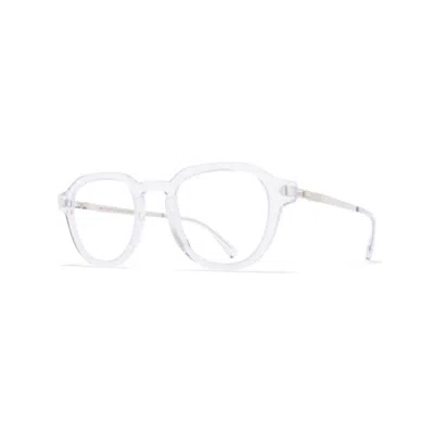 Mykita Elbert825 C72 Limpid Shiny Silv In White