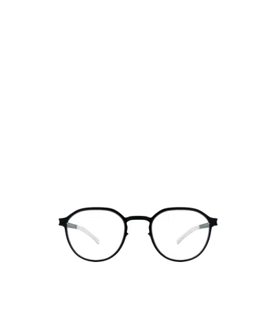 Mykita Ellington Round-frame Glasses In White