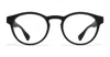 Mykita Ellum - Md1 Pitch Black Rx Glasses In Black