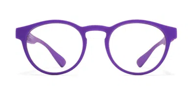 Mykita Ellum Round-frame Glasses In Purple