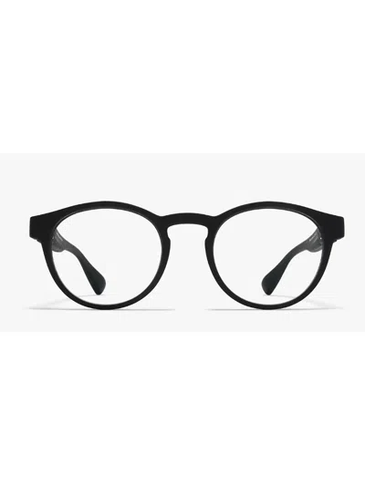 Mykita Ellum Eyewear In _pitch Black Clear
