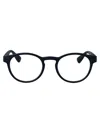 Mykita Mylon Black Glasses Optical In Md34-indigo Clear