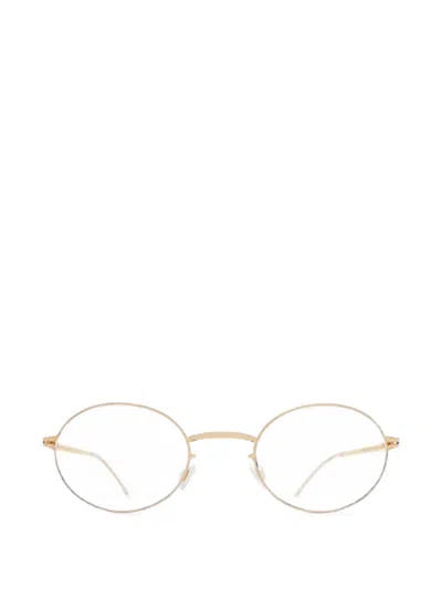 Mykita Emmi Round-frame Glasses In Gold