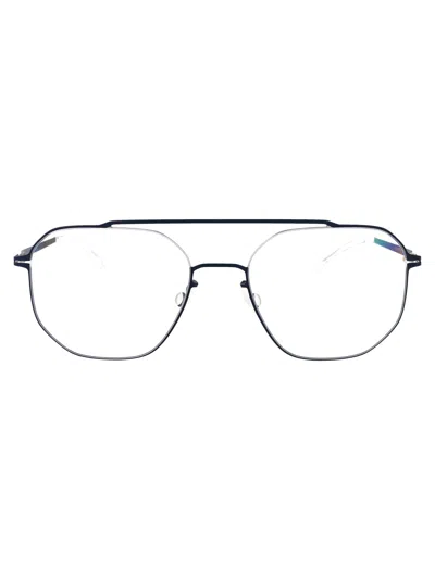 Mykita Eyeglasses  Arvo 091 Silver Navy 53/23/140 In White