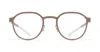 Mykita Ellington - Greige Rx Glasses In Beige