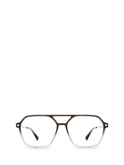Mykita Eyeglasses In C157 Grey Gradient/shiny Silve