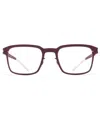 Mykita Eyeglasses Matis In Burgundy