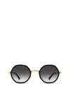 Mykita Sunglasses Gia In A76 Glossy Gold/milky Indigo