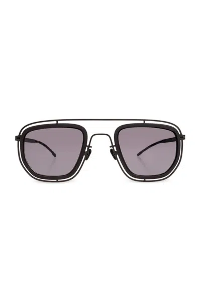 Mykita Ferlo Aviator Frame Sunglasses In Black