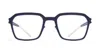 Mykita Gardland - Indigo Clear Rx Glasses In Blue Navy