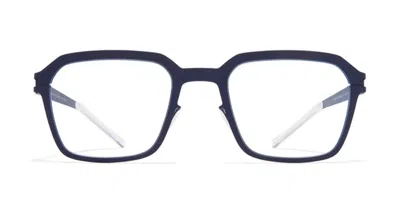 Mykita Gardland - Indigo Clear Rx Glasses In Blue Navy