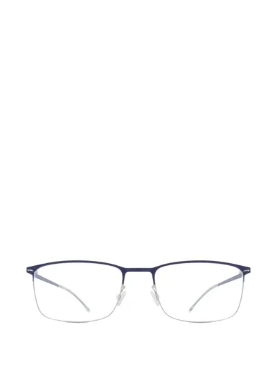 Mykita Geometric-frame Glasses In Gold
