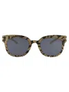 Mykita Gold Black Python Dark Grey Solid Metal Sunglasses In Multi