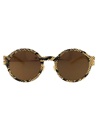 Mykita Gold Metal  Sunglasses