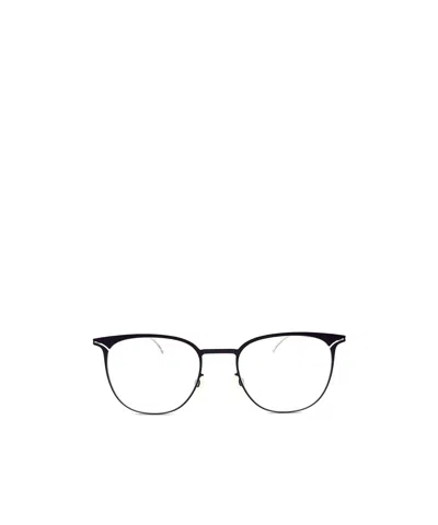 Mykita Gunilla Square Frame Glasses In Plum