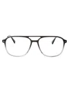 Mykita Gylfi Oversized Optical Glasses In Gray