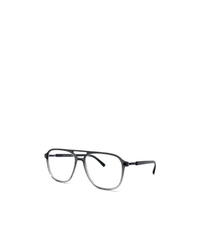 Mykita Gylfi Oversized Optical Glasses In Gray