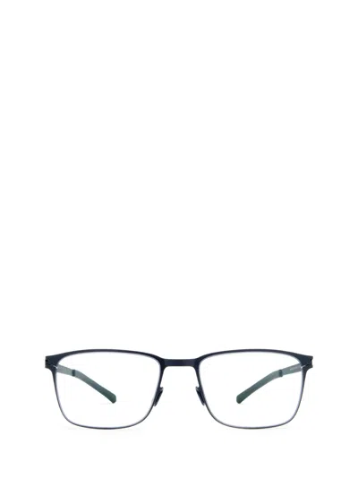 Mykita Henning Navy Glasses In Black