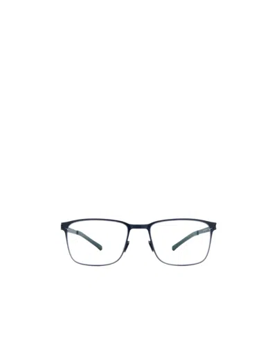 Mykita Henning Square Frame Glasses In Blue