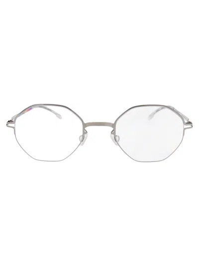 Mykita Howlin Glasses In Shiny Silver