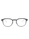 Mykita Idris Round-frame Glasses In Grey