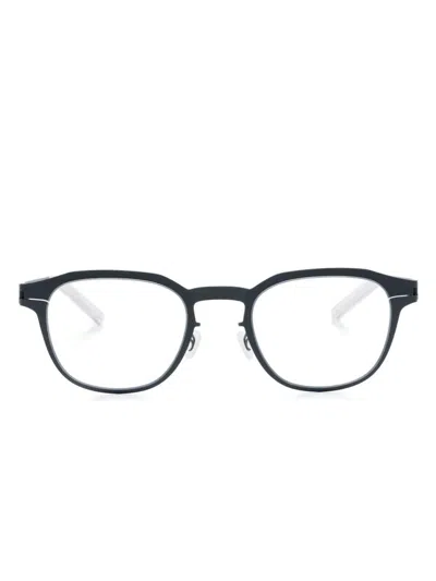 Mykita Idris Square-frame Glasses In Grey