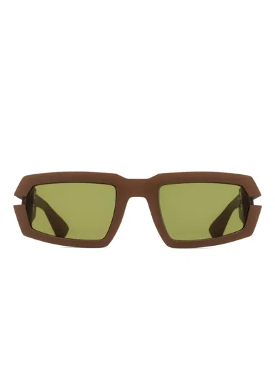 Mykita Incheon Sun Md37-cashmere Grey In Brown