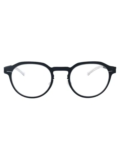 Mykita Indigo Steel Glasses In Black
