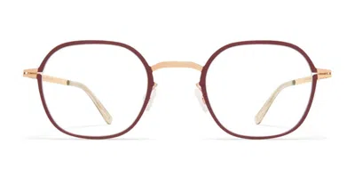 MYKITA JES - CHAMPAGNE GOLD / CRANBERRY RX GLASSES