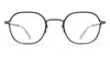 Mykita Jes- Shiny Graphite / Indigo Rx Glasses In Grey