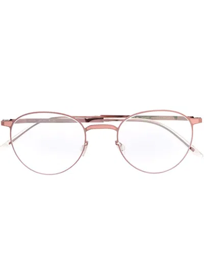 Mykita Jul Eyewear In Purple Bronze/pink