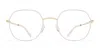 Mykita Kari - Champagne Gold / Aurore Rx Glasses In Gold