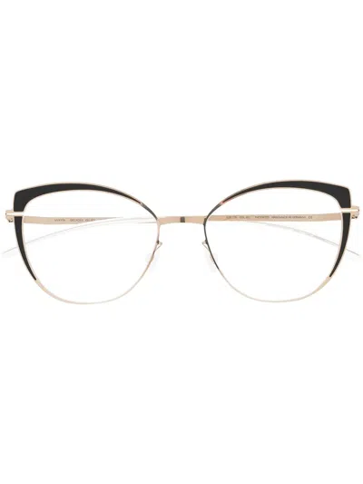 Mykita Kelsey Cat-eye Frame Glasses In Nude