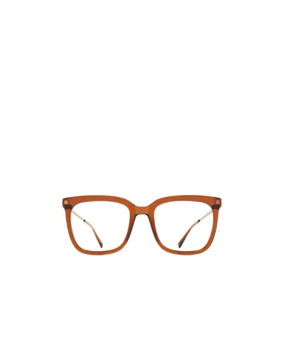 Mykita Kenda Square-frame Glasses In Brown