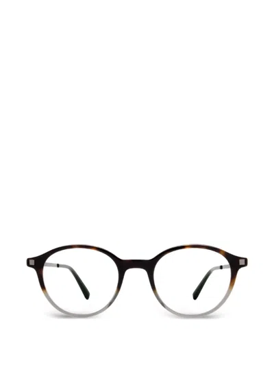 Mykita Kolmar Round-frame Glasses In Brown