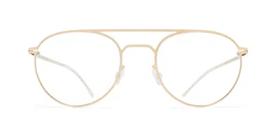 Mykita Kylan 291 Men's Glasses Gold Size 51 - Free Lenses - Blue Light Block Available