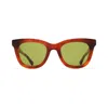 Mykita Laimi620 C214 Soft Havana Shin In Red