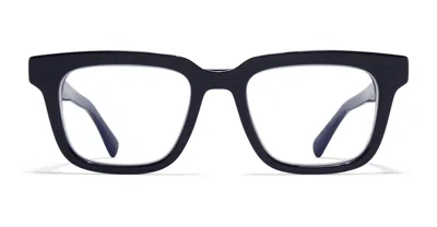 Mykita Lamin - C154 Milky Indigo Rx Glasses In Dark Blue
