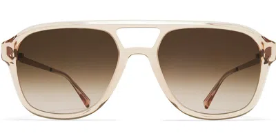 Mykita Lavand 385 Occhiali Da Sole Gialli Per Donna In Gray