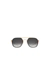 Mykita Leeland Geometric-frame Sunglasses In Black