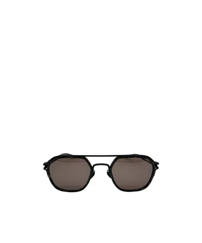 Mykita Leeland Pilot-frame Sunglasses In Black